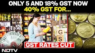New GST Rates | GST News LIVE | GST News Latest Update | Only 5 And 18% GST Now In Centre's Big Move