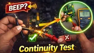 continuty test // continuity test with multimeter #continuity #multimeter