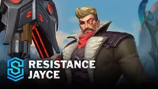 Resistance Jayce Wild Rift Skin Spotlight