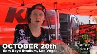 Monster Energy Cup - Dakota Alix is Ready to Ride in the 2012 Monster Energy Cup