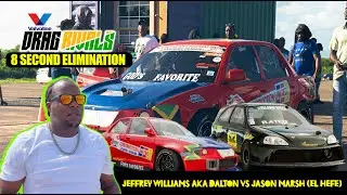 8 Second Elimination | Jeffrey Williams vs Jason Marsh | Drag Rivals 3 2024