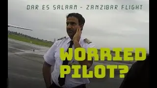 MOST FRIGHTENING FLIGHT EVER!! - DAR ES SALAAM - ZANZIBAR (DAR-ZAN) HD