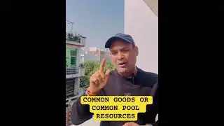 Common pool Resources | Common goods |