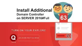63-Install Additional Domain Controller on SERVER 2016-Full