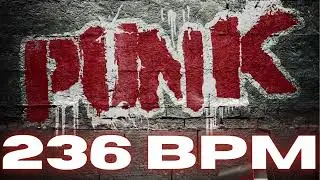 236 BPM - Punk Rock Drum Beat - Loop 1
