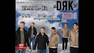 DORKO f&eacute;rfi &aacute;tmeneti dzsekik @msportonline