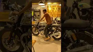 2025 Royal Enfield Continental GT 650 BS7  Exhaust Sound #royalenfield #gt650 #shorts #trending