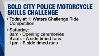 Getting hyped for the Bold City Police Motorcycle Skills Challenge