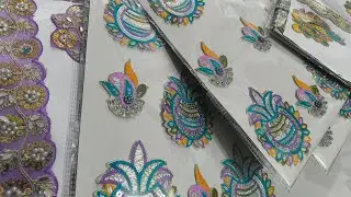🔥 गोटा बुटी होलसेल मार्केट 2025 | सबसे बड़ा कलेक्शन#balajigotastore #gotabuti #gotapattiwork 