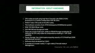 PARAM PRAVEGA.ONE OF THE GREATEST COMPUTER IN INDIA.