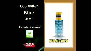 Cool water blue  order now 28 ML free delivery All over Bangladesh  shortsvideo