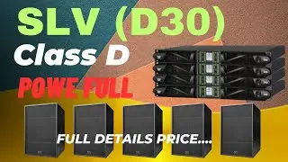 SLV d30 amplifier full review details price👌 most powerful👊👊 amplifier #technicallivesound