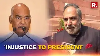 Congress MP Anand Sharma Slams President Kovind's Parliament Speech: 'Negates Nation's Difficulties'