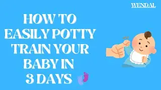 3 Day Potty Training ! Quick & Easy. How To Potty Train Your Baby The Easiest & Fastest Way.
