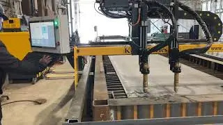 Dual Kjellberg SmartFocus 400's cutting