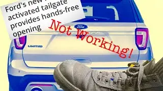 Automatic Rear Hatch Tailgate Handsfree Not Working Ford Explorer
