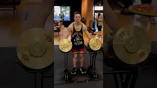 Kyle Landi the Bodybuilder with Down syndrome lifts 300lbs at Golds Gym #shorts #motivation
