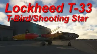 Lockheed T-33 A Shooting Star von IniBuilds | Krasses Teil | Wenig/keine Mängel | MSFS 2020