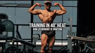 TRAINING IN 40 DEGREE HEAT | RAW LEG SESSION AT GRAFTISM WATFORD | EMMANUELL BROTHERS