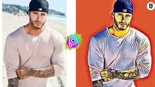 🔥 Vector art editing tutorial | Cartoon photo editing | PicsArt photo editing | Sahil Editing| 2021|