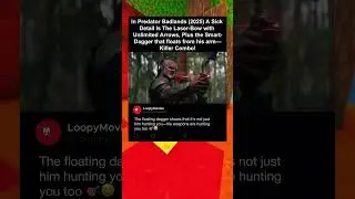 In Predator Badlands (2025) Laser Bow and Smart Dagger Combo Revealed!