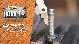 How to - Fix Stripped Nut/Bolt (Tap & Die Set) // Supercheap Auto