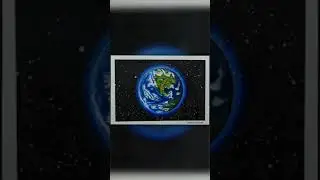 mother earth 🌎 oil pastel drawing