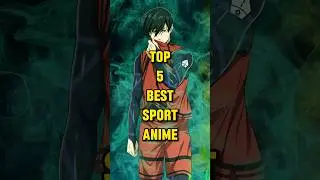 Top 5 Best Sport Anime #anime #shorts #trending #manga #sports #viral