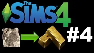 Lets Play The Sims 4 - Rags to Riches Challenge! - Part 4 - Marquez Fished Out An Apple And Ate It!