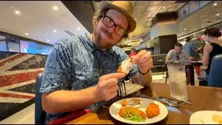 Бургер Гордона Рэмси ОБЗОР ЕДЫ в ресторане Flamingo Las Vegas Hell's Kitchen Бургер и крылышки