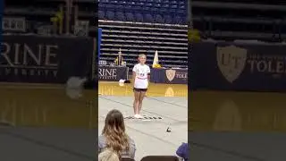 skills showcase at USA Cheer College Combine held at University of Toledo 9/19/2021.