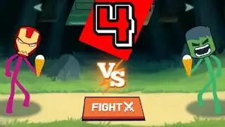 Stickman Fight Battle :🍦🍦🍦Ice Cream Fight [Gameplay - 4]