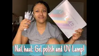BEGINNER Nail Supply Haul: Amazon Gel Polish and UV Lamp | Story time!!