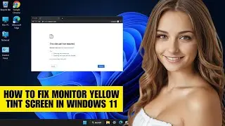 How To Fix Monitor Yellow Tint Screen in Windows 11 / 10/8/7