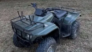 Honda recon 250 trail ride ￼￼