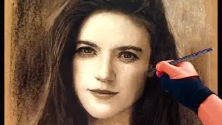 drawing of YGRITTE from Game Of Thrones - FREE Art Tutorials (link in desc)