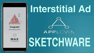 Sketchware AppLovin Interstitial Ad | AppLovin Max ad Sketchware Part 2