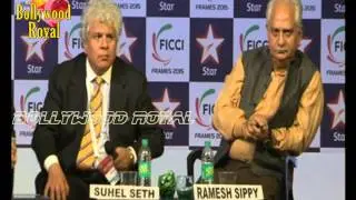 Ramesh Sippy addresses at the Closing Ceremony of FICCI FRAMES 2015  2