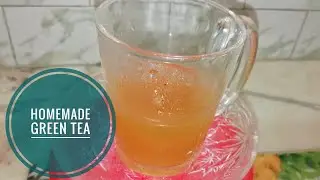 Homemade Green Tea | Tulsi organic infusion | Kitchen Lazzat।