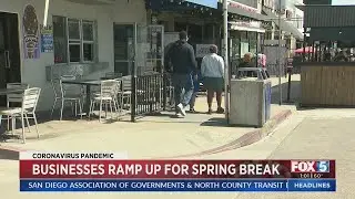 Businesses Ramp Up For Spring Break