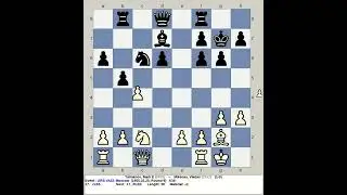 Тайманов, Марк Е vs Микенас, Владас | URS Chess 22 1955, Москва Россия