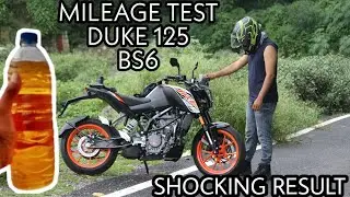 KTM DUKE125 BS6 | Mileage Test | Shocking Result | 2020