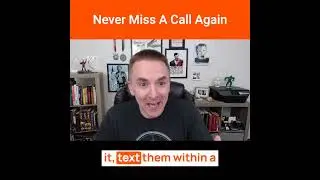 How Auto Missed Call Text Back System Works