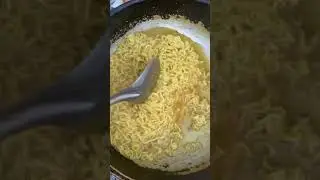 Making maggie at riverside in desi style