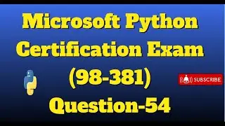 python certification exam Question-54