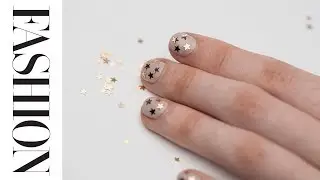 A Starry New Year's Eve Manicure
