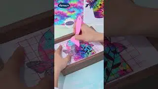 Tie Dye Seamless Purple Red Adhesive Vinyl#tintnut #handmade #diy #crafts #crafts #diycrafts #vinyl