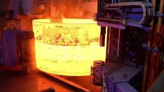 See how steel is forged How modern industry builds smelting furnaces #Steel #Forging
