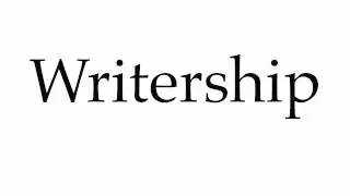 How to Pronounce Writership
