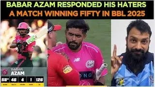 Babar Azam again responded his haters with match winning knock in BBL25 | Babar v Rizwan in BBL2025